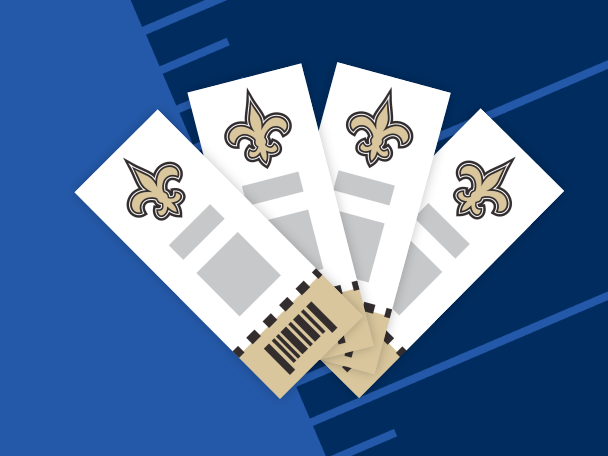 Saints tickets