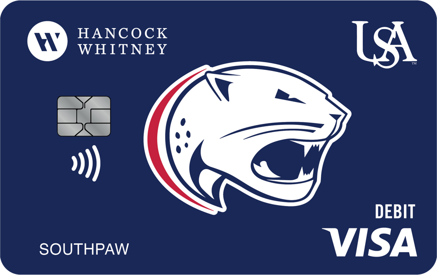 Personal Debit Card Hancock Whitney Bank