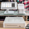 Clover point-of-sale system with cash drawer