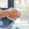 Business handshake