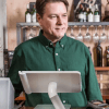 Entrepreneur using a point-of-sale system