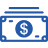 Raising money icon