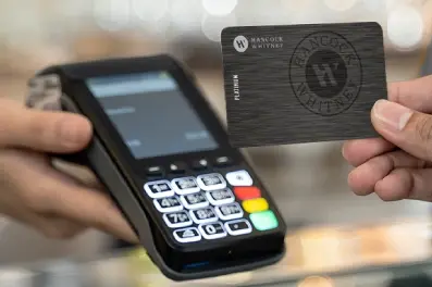 Credit card used to pay for a transaction