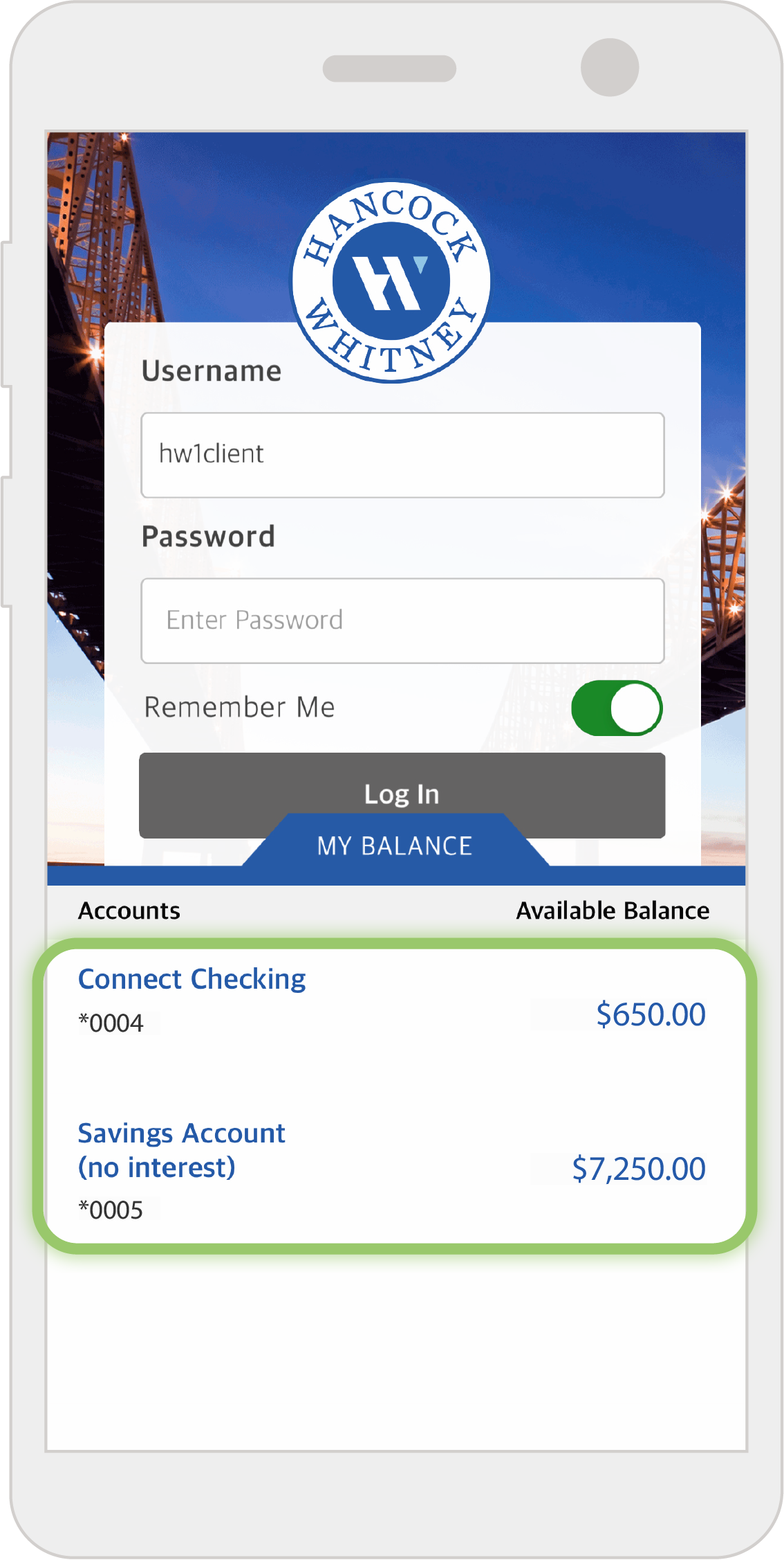 Personal Mobile Banking Hancock Whitney Bank